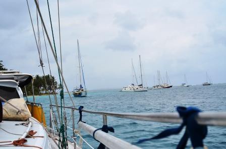 Le voilier, Iles San Blas